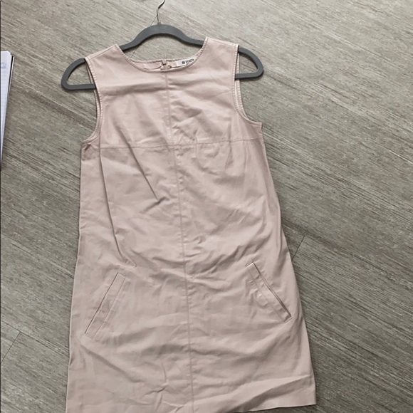 BB Dakota leather blush dress with pockets! - Picture 2 of 3